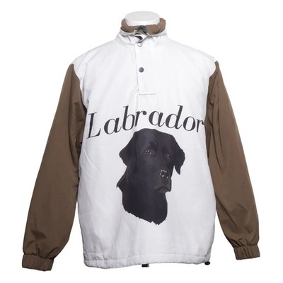 Sisters + Seekers, Anorak, Größe: S, Weiß/Grün, Polyester, Print, Herren #QLO
