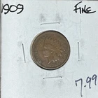 1909-P INDIAN HEAD CENT ~ FINE ~NICE COIN~
