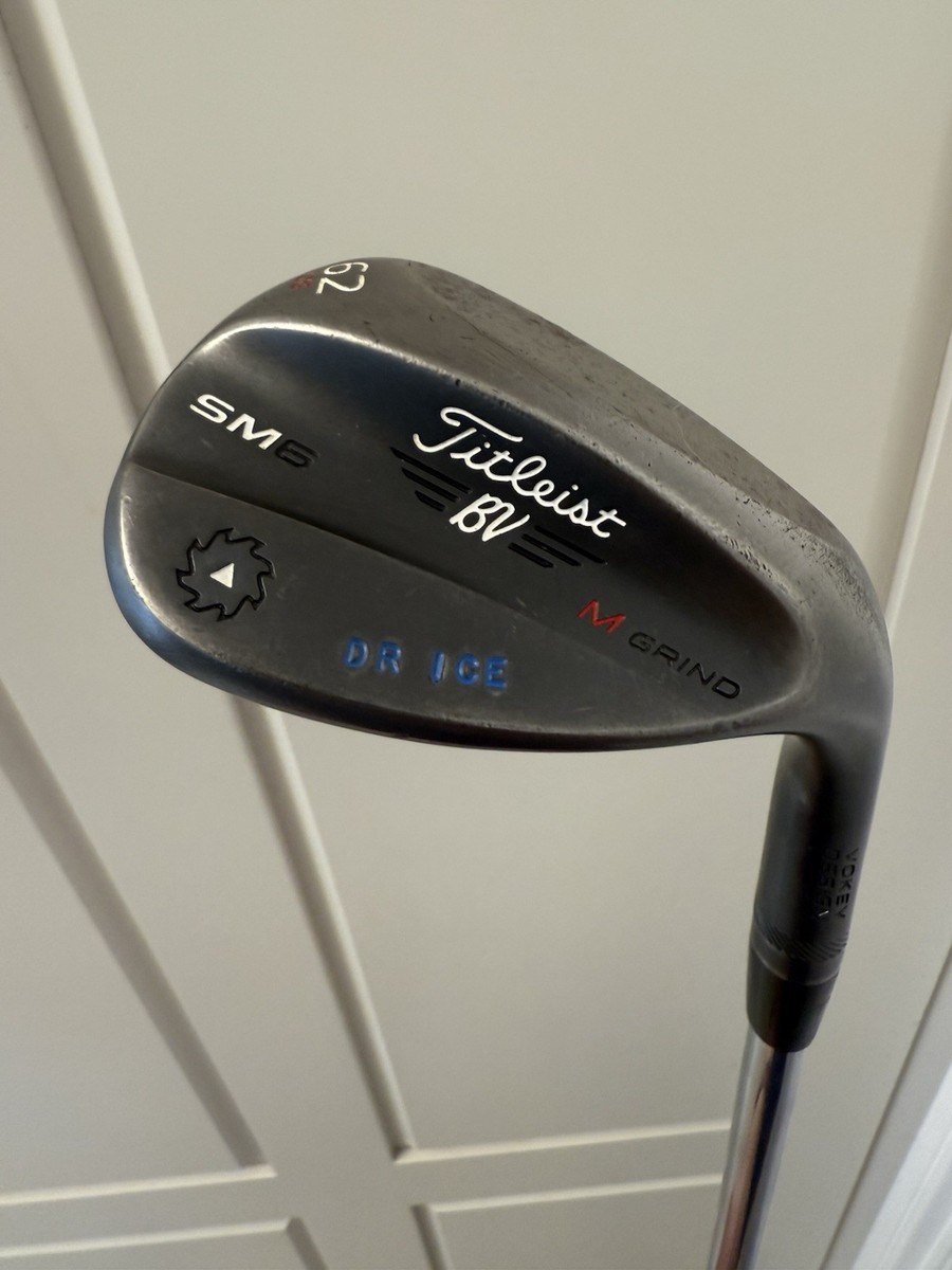 Golf Wedges Best 62 Degree Wedge Titleist Vokey SM6 Gunmetal