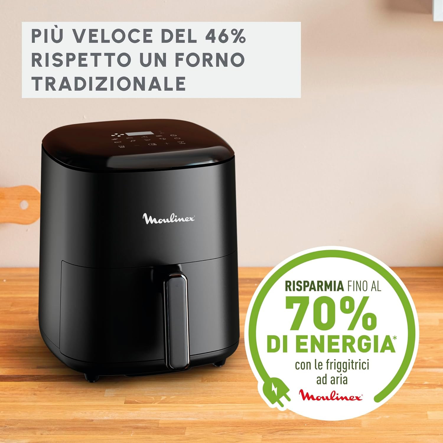 Moulinex Easy Fry Max: Friggitrice ad Aria 5L Salutare e Veloce - 3