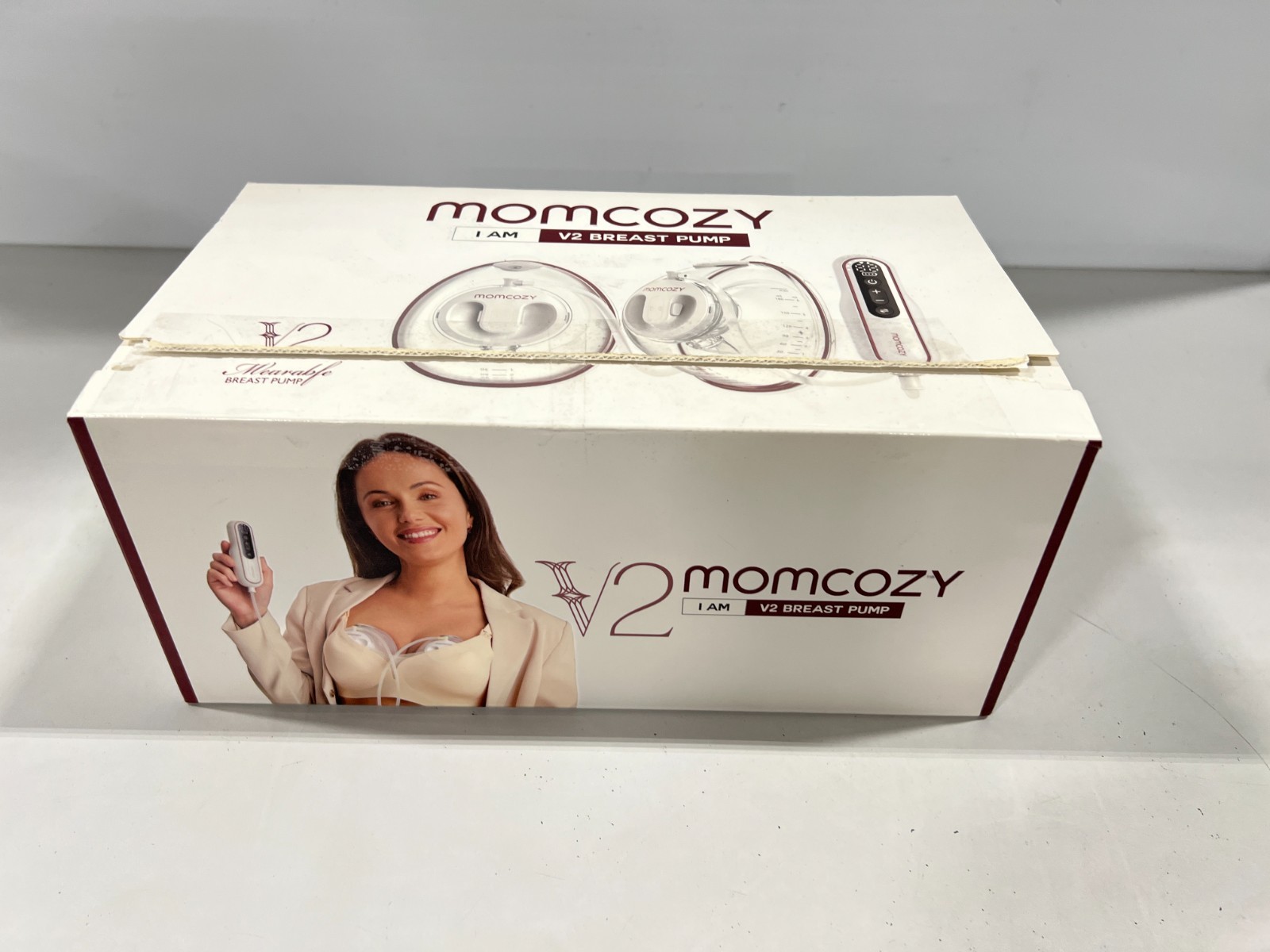Momcozy I AM V2 Ultra-Light Wearable Breast Pump Powerful & Comfortable