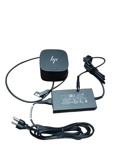 HP Thunderbolt Dock 120W G4 HSN-IX03 W/AC Adapter 4H7K4AV#ABA N17490-001