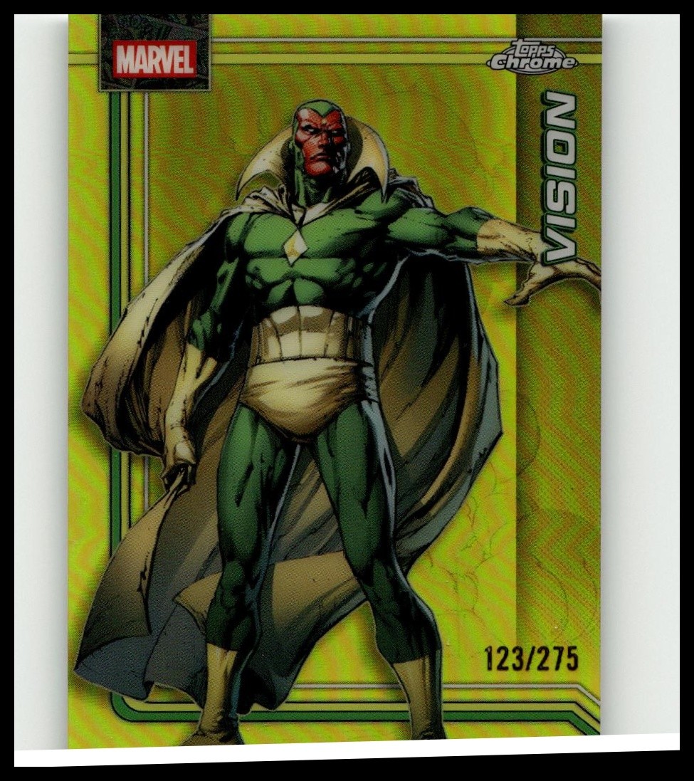 2026 Topps Marvel Chrome Vision Yellow /275