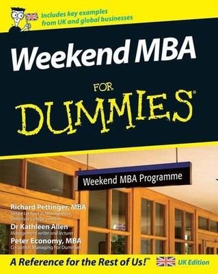 Weekend MBA For Dummies by Allen PhD, Kathleen 0470060972 FREE Shipping