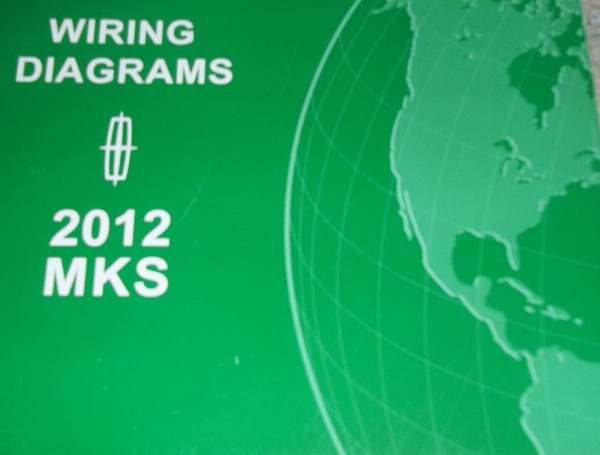 2012 Lincoln MKS Elektrisch Wiring Shop Service Reparatur Manuell Ewd 2012-image