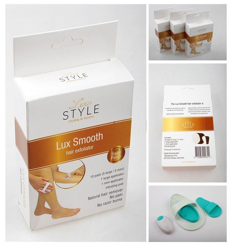 100 Stk Lux Style Lux Smooth Natural Haarentferner Peeling Großhandel Restposten