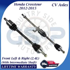 GSP OEM Front CV Axles For 2012-2015 Honda Crosstour 2.4L Lifetime Warranty