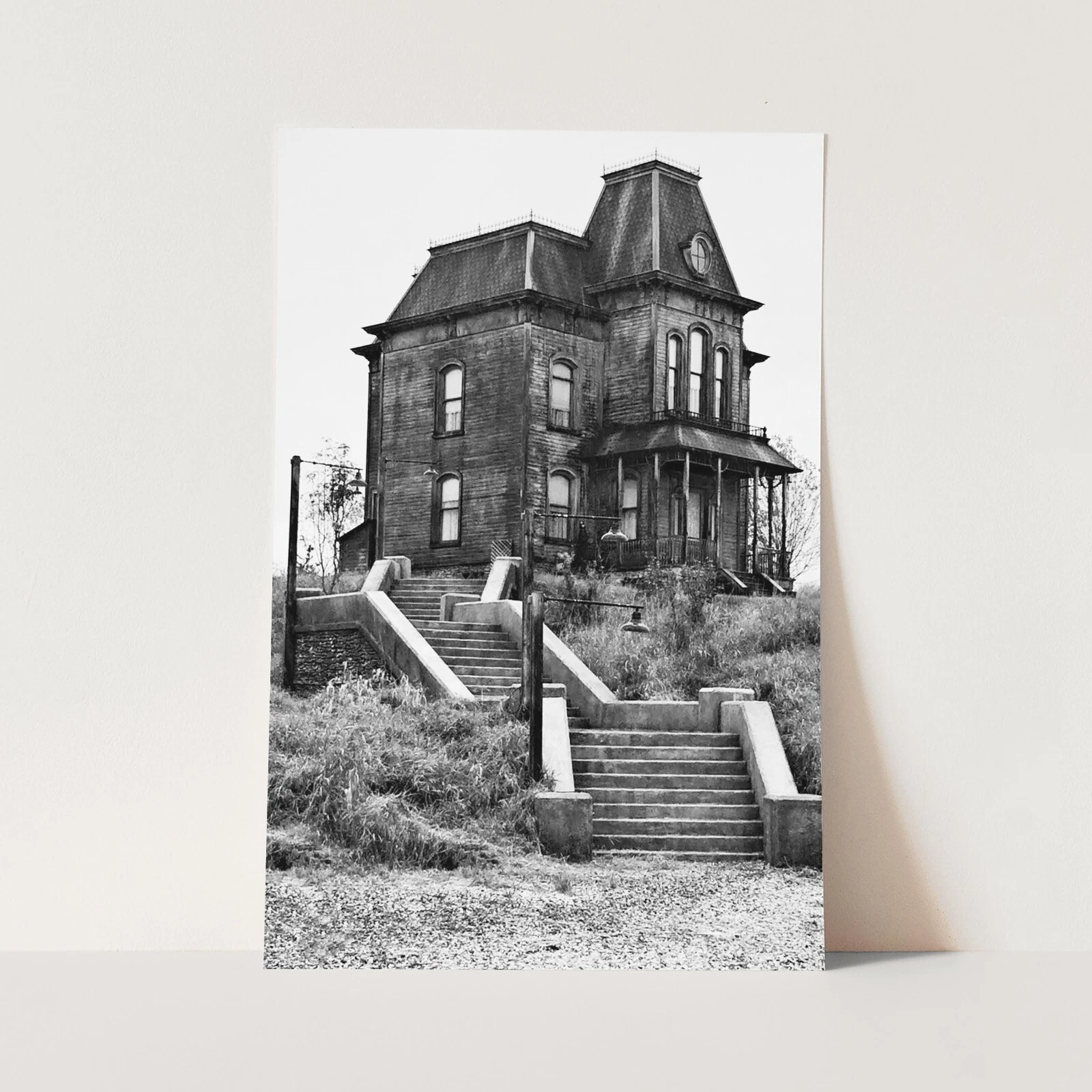 Psycho 1960s Movie Bates Motel Alfred Hitchcock Wall Art Poster Print