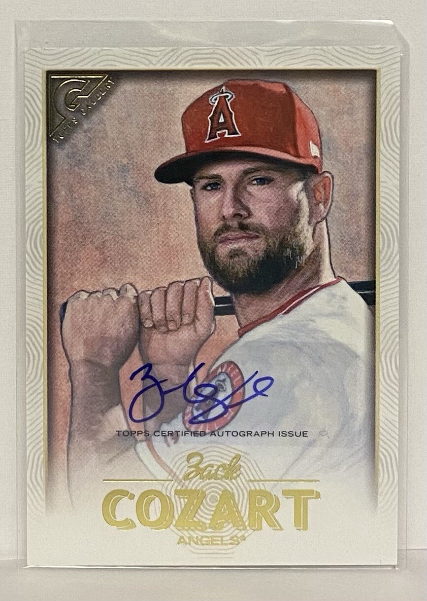 Zack Cozart 2018 Topps Gallery AUTO Angels