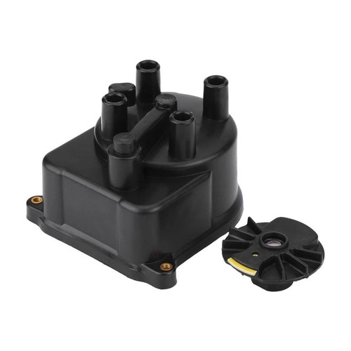 Ignition Distributor Cap & Rotor Kit Set For Honda CR-V Accord Acura Integra LS - Picture 2 of 8