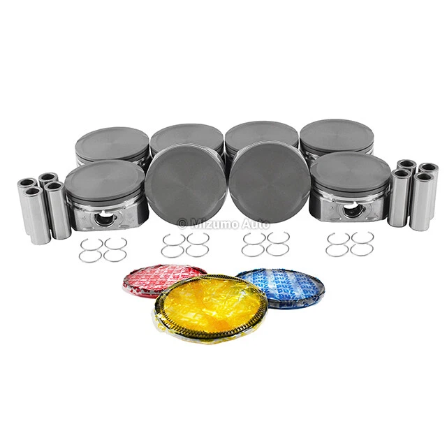 Pistons w/ Rings fit Fits 05-10 Ford 4.6L V8 SOHC 24v - Image 2 of 3