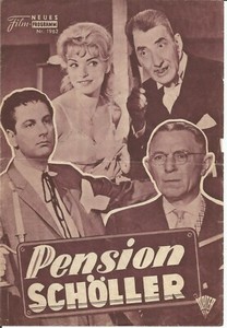 Pension Schoeller  Kino Neues Film Programm  1960 AUSTRIA
