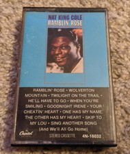 Ramblin' Rose by Nat King Cole Cassette Tape