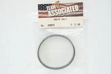 Vintage RC Team Associated Drive Belt Rubber Black (1) 29074 - 1750 Starter Box