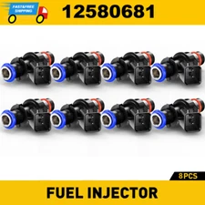 8X Fuel Injector 12580681 For Chevy GMC Cadillac Hummer 4.8 5.3 6.0 6.2 217-1621