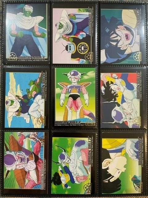 Dragon Ball Z 1999 Trading Cards Series 3 Set Cards 1-72 UPDATED