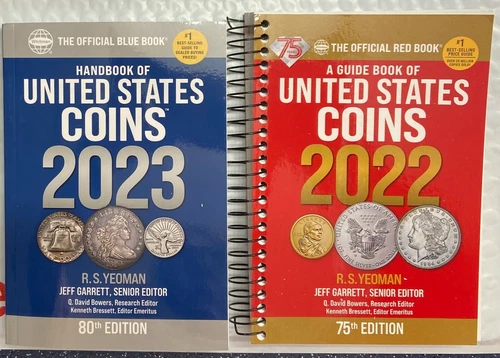 2022 - SPIRAL BOUND RED BOOK & 2023 - BLUE BOOK ****2 BOOK COMBO***** SPECIAL  