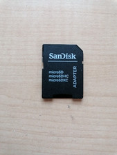 SanDisk Adapter microSD zu SD Memory Card Ada...