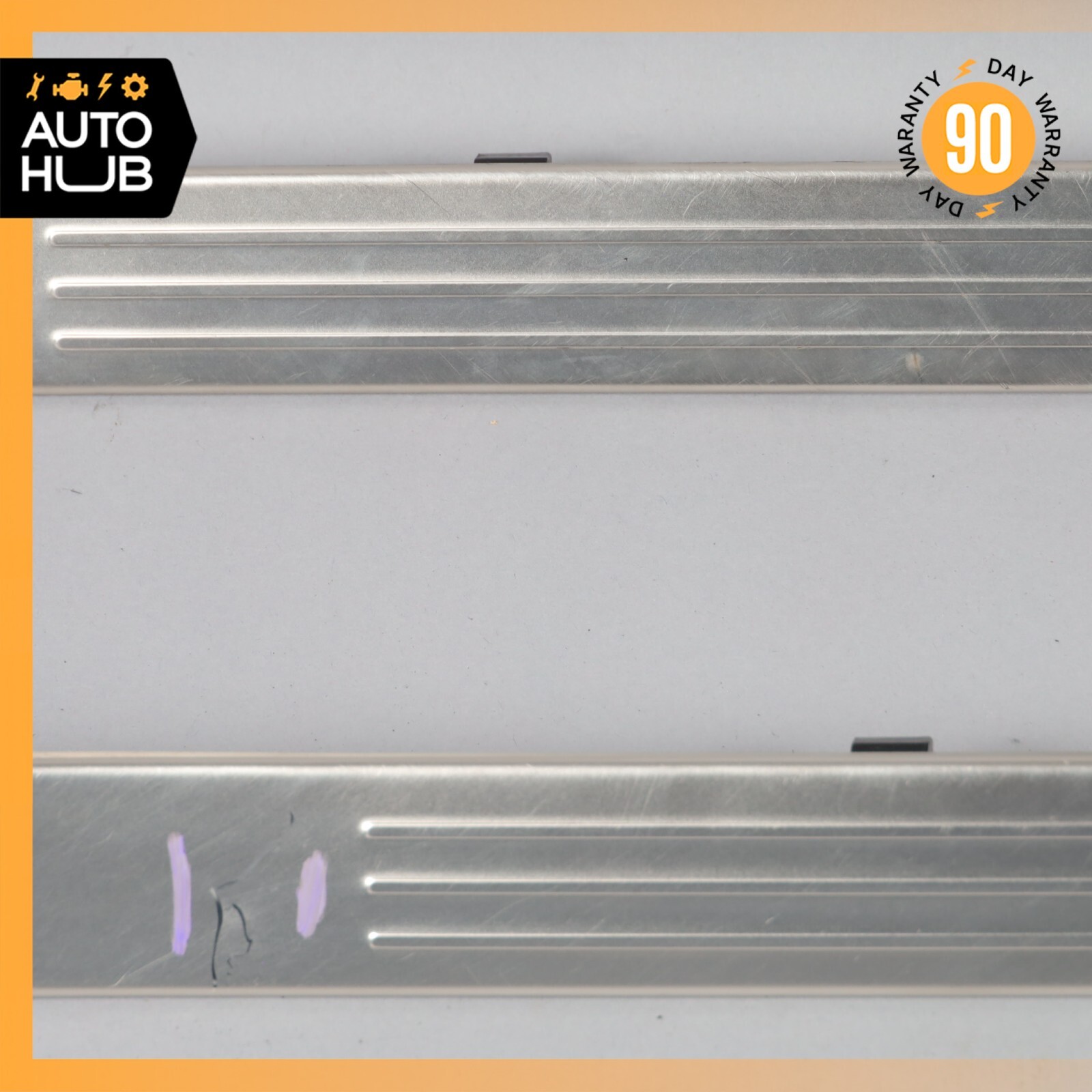 03-12 Bentley Continental GT GTC Left & Right Side Door Step Sill Sills OEM