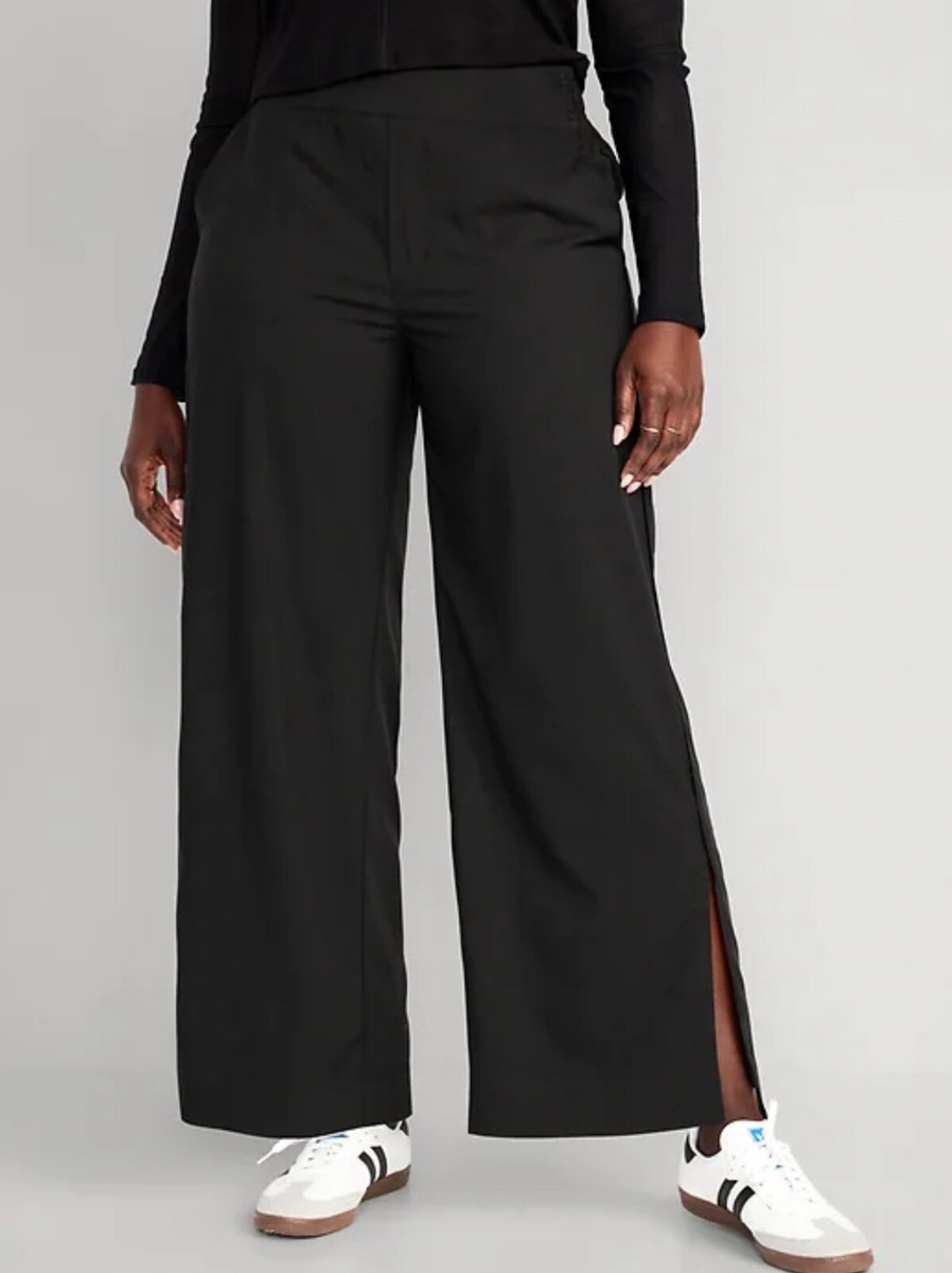 Old Navy Women's High-Waisted StretchTech Wide-Leg Pants