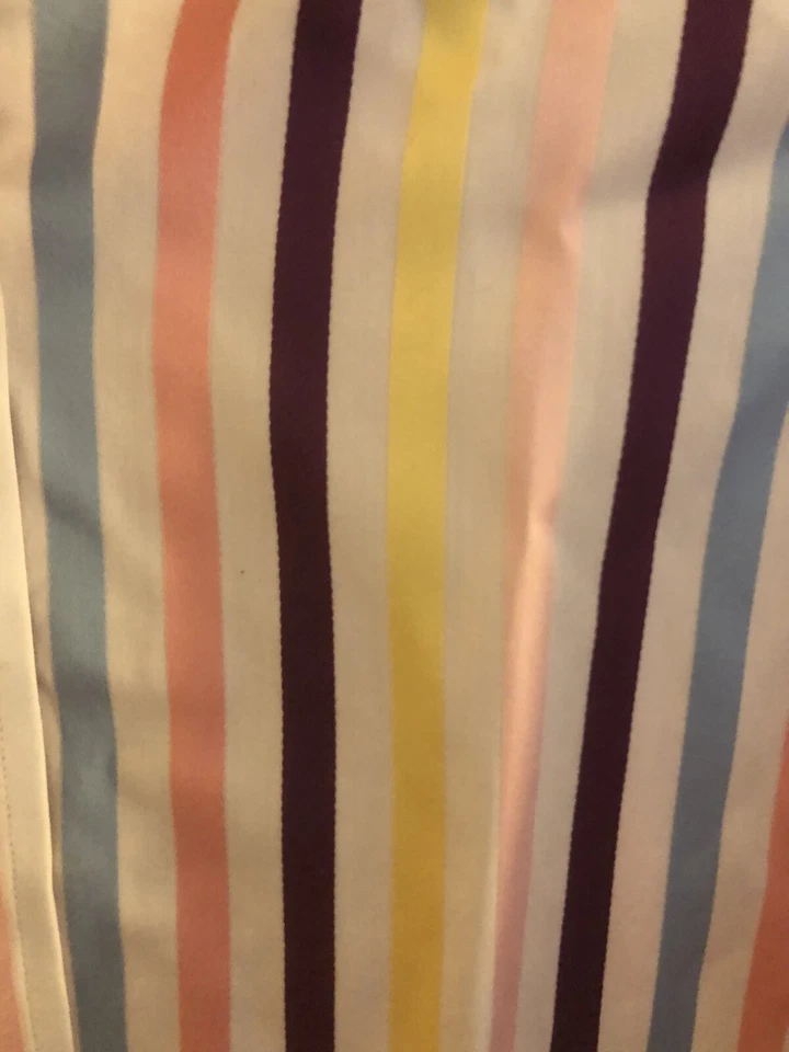 DUCHAMP Multi Colored Vibrant Striped FC SHIRT Ribbon 17 x 35.5 - Image 2 of 4