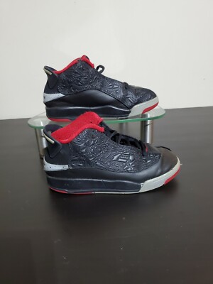 Nike Preschool Jordan Dub Zero (PS) Black/Red/Grey 311071-013 Size 3Y