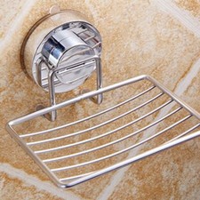 Wall Mounted Shower Soap Holder Vacuum Suction Cup Soap Dish Home Soap Tray