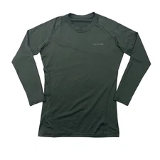 Devops T Shirt Mens M Medium Forest Green Fleece Lined Long Sleeve Base Layer