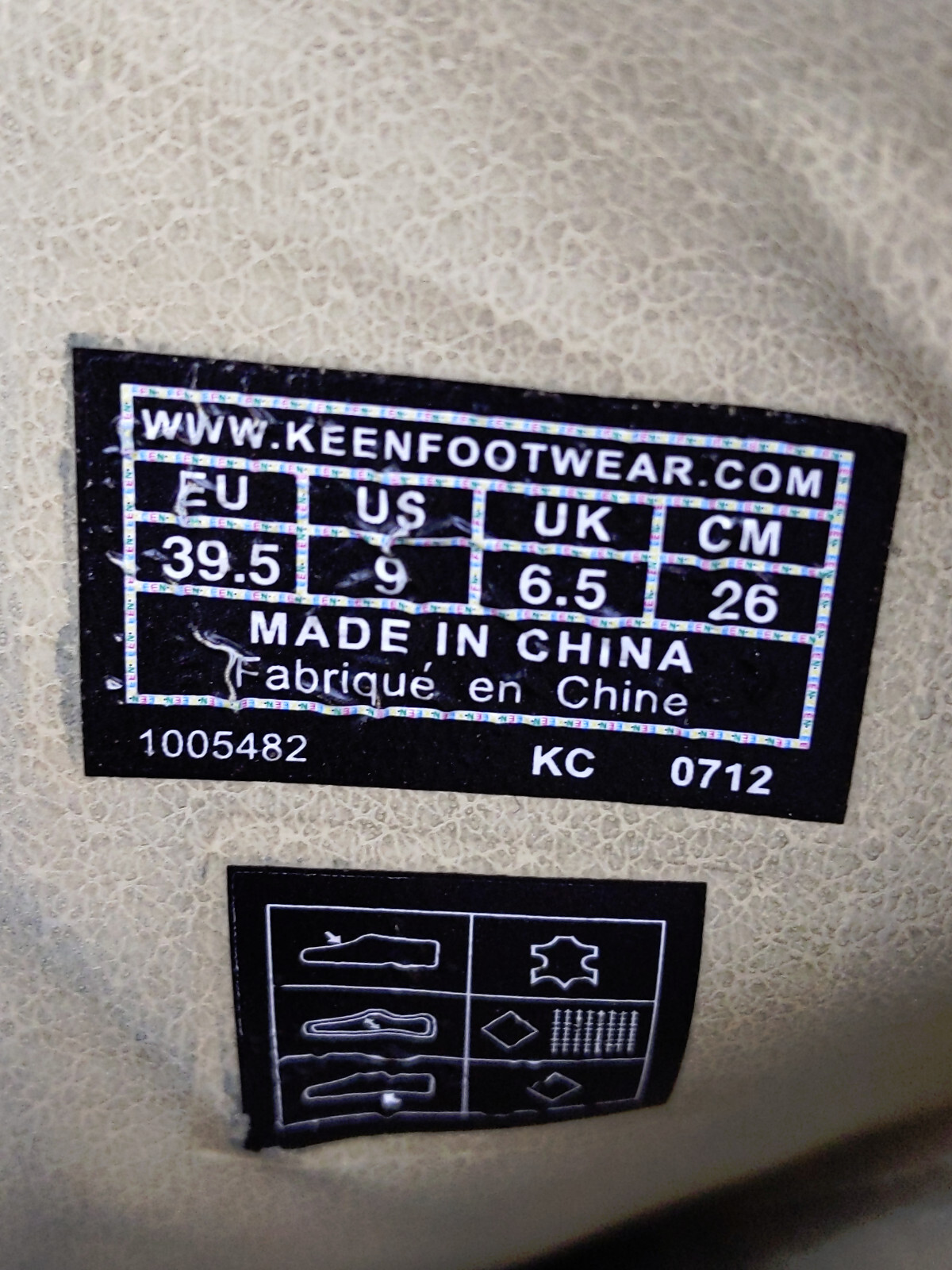 Stivali KEEN Bern Baby Bern donna 9 39 5 pelle marrone impermeabili equitazione zip laterale