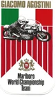 Vintage Motorsport Sticker: GIACOMO AGOSTINI