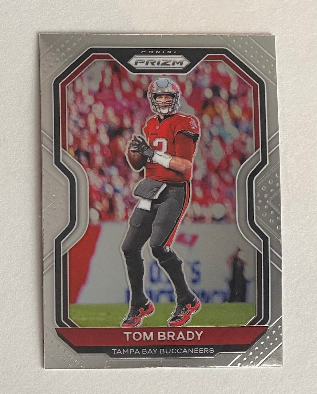 Tom Brady 2020 Panini Prizm Base Parallel #255 Tampa Bay Buccaneers
