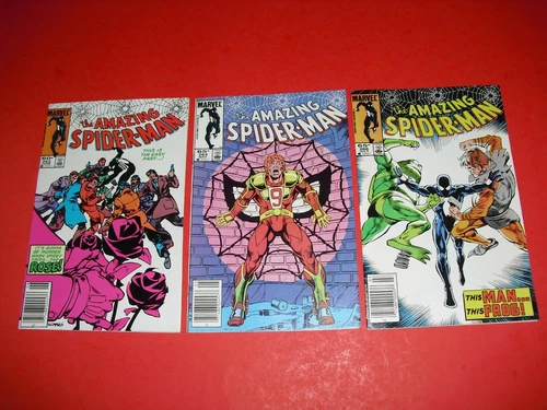 Amazing Spider-Man #253 264 & 266 all newsstand NM 9.0 to 9.4! Marvel vf/nm B409