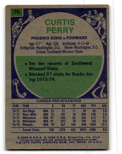 1975-76 Topps Basketball Poor to Good You Choose, Complete Your Set #1-330 - Bild 111 von 459