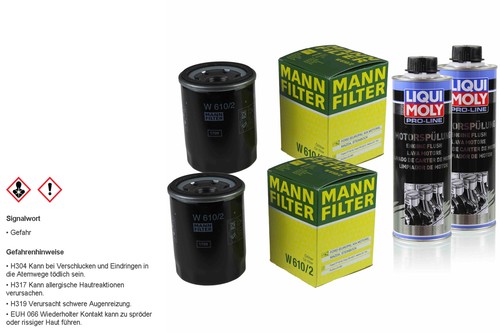 MANN-FILTER W 610/2 Filtro olio per FORD ASIA & OCEANIA,FORD USA,KIA