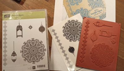 Stampin´ UP   Stempel Set *   Moroccan Nights *  Holz Gummi  * 141715 *  NEU !!!
