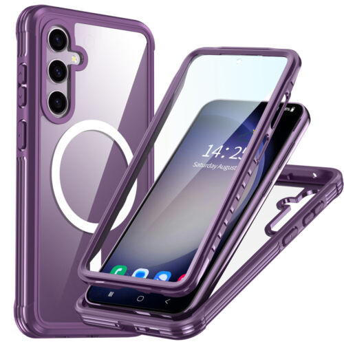 For Samsung S25 S24 Plus Ultra S23 FE Shockproof Magsafe Case Clear Screen Cover - Picture 19 of 19