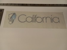 Vintage Original Bootleg Iron -On / Heat Transfer  California Wave
