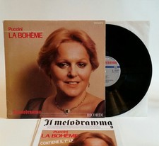 Puccini La Boheme DECCA il melodramma RICORDI VINILE LP 33 VINYL