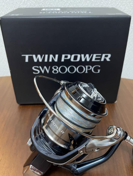 Shimano Twin Power SW Spinning Reel 21 8000PG NEW from Japan Shimano Twin Power SW Spinning Reel 21 8000PG NEW from Japan