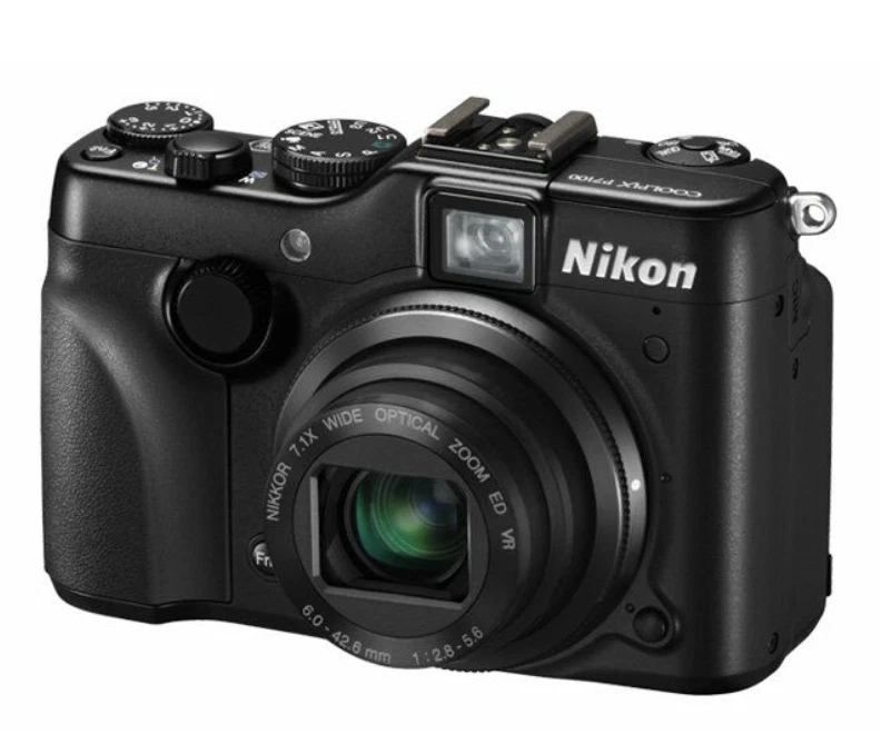 USED Nikon COOLPIX P7100 10.1MP Digital Camera - Black FREESHIPPING