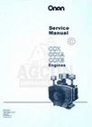 ONAN CCK CCKA & CCKB Engine Service Shop Manual