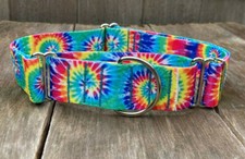 1.5 Wide Martingale Adjustable Dog Collar - T...