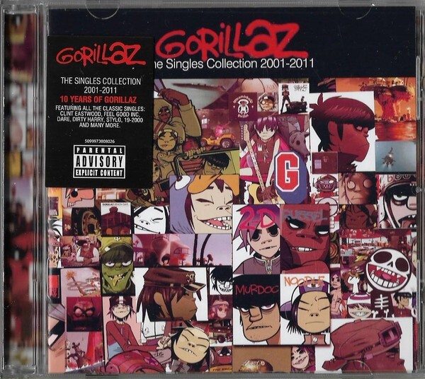 Gorillaz THE SINGLES COLLECTION 2001-2011 Parlophone NEW