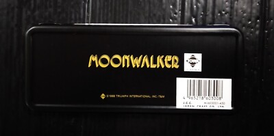 KING OF POP MOON WALK MICHAEL JACKSON 1988 JAPAN PENCIL BOX UNUSED