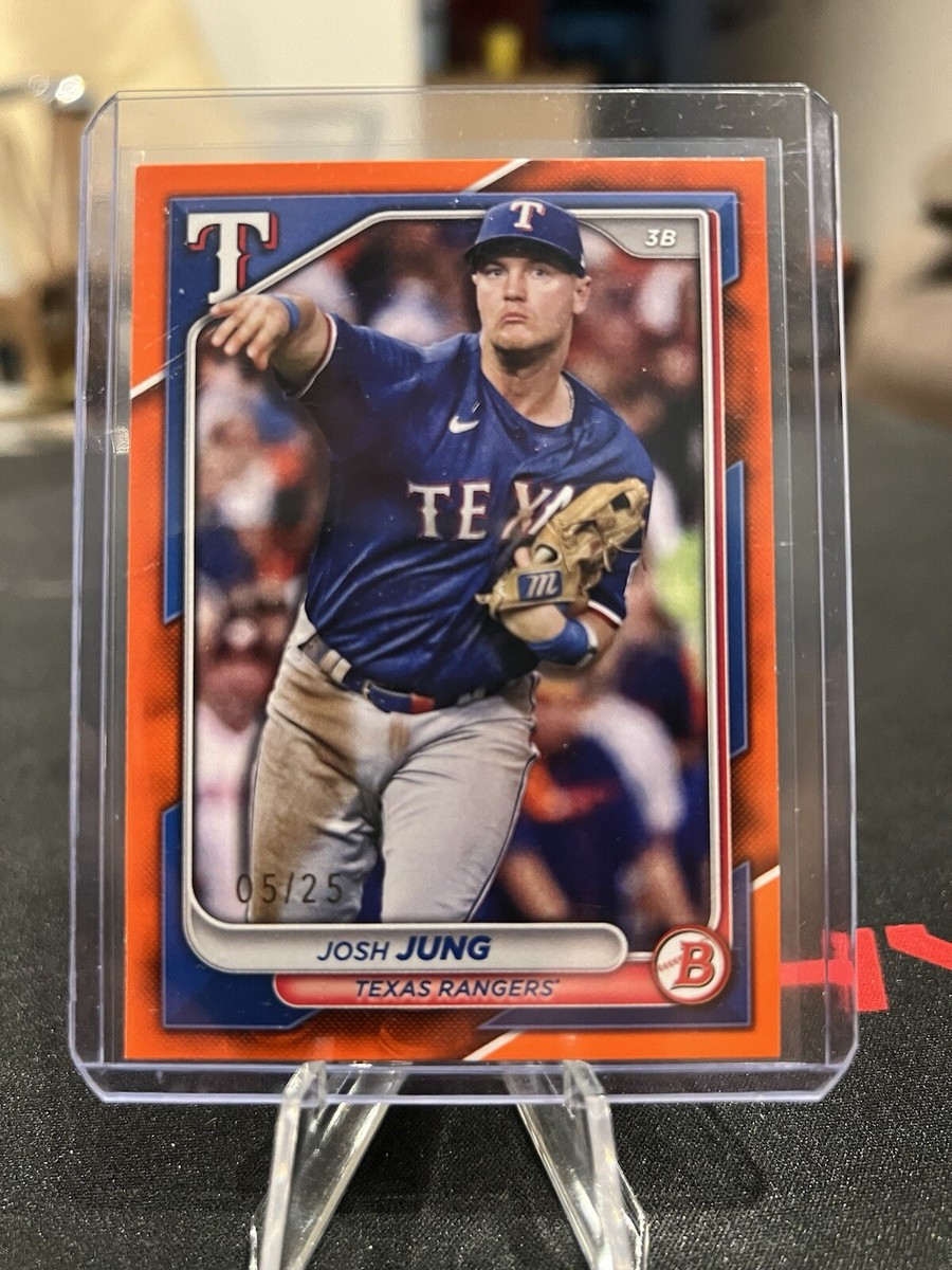 Josh Jung bowman 1st 25枚限定　PSA10 🔥JOSH JUNG ROOKIE PROSPECT BOWMAN CHROME 🔥BLUE SAPPHIRE
