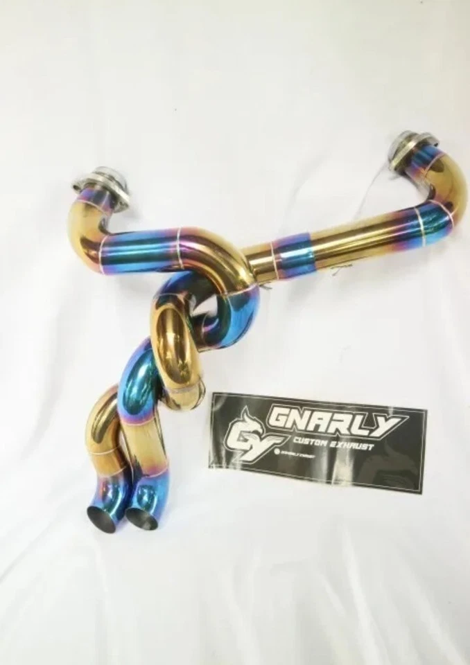 排气系统 适合 Harley Davidson Dyna Twisted 型号 | GNARLY — 第 3/4 张图片