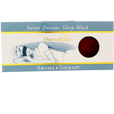 3 Pack DreamTime Aromatherapy Sweet Dreams Sleep Mask, Cranberry