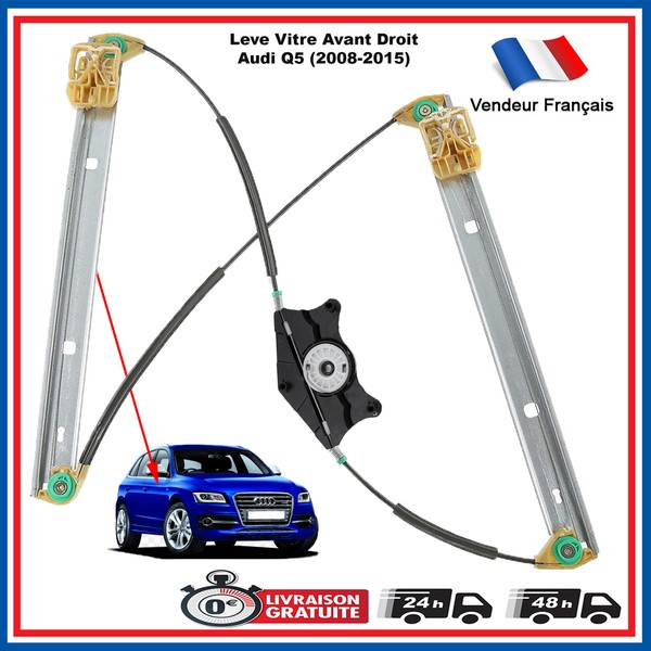 Mechanismus Fensterheber Elektrisch Vorne Rechts Beifahrer FüR Audi Q5 SQ5-image