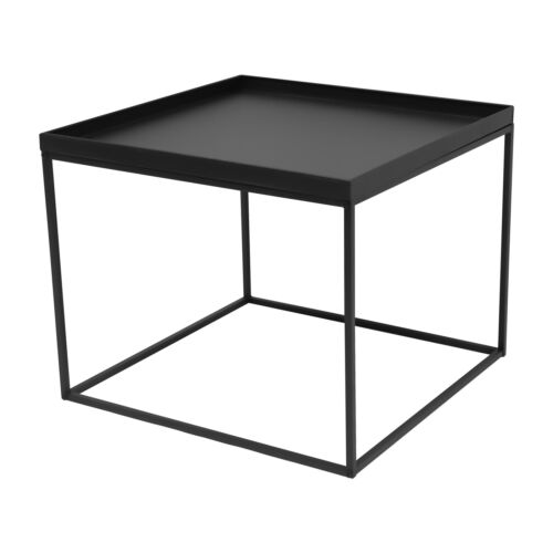 24" Square Table Metal Frame Table Portable Office Side End Table Camping Table - Picture 7 of 14