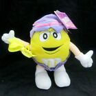 New M & M Yellow In Easter Egg Costume 9" Tall Plush 2003 Galerie Collectible